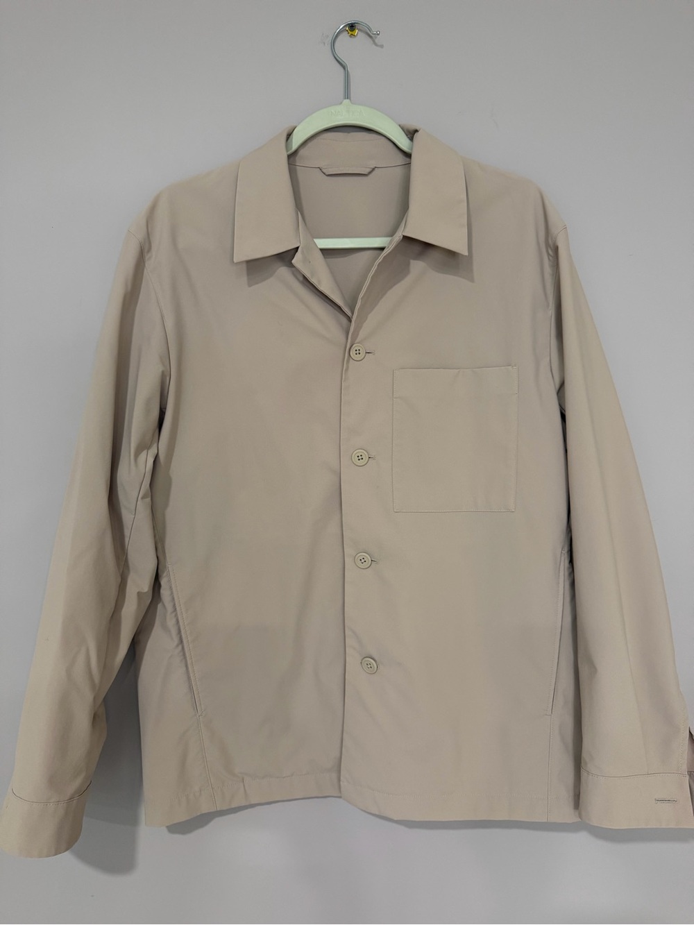 UNIQLO Men’s Lightweight Utility Jacket Beige Size M